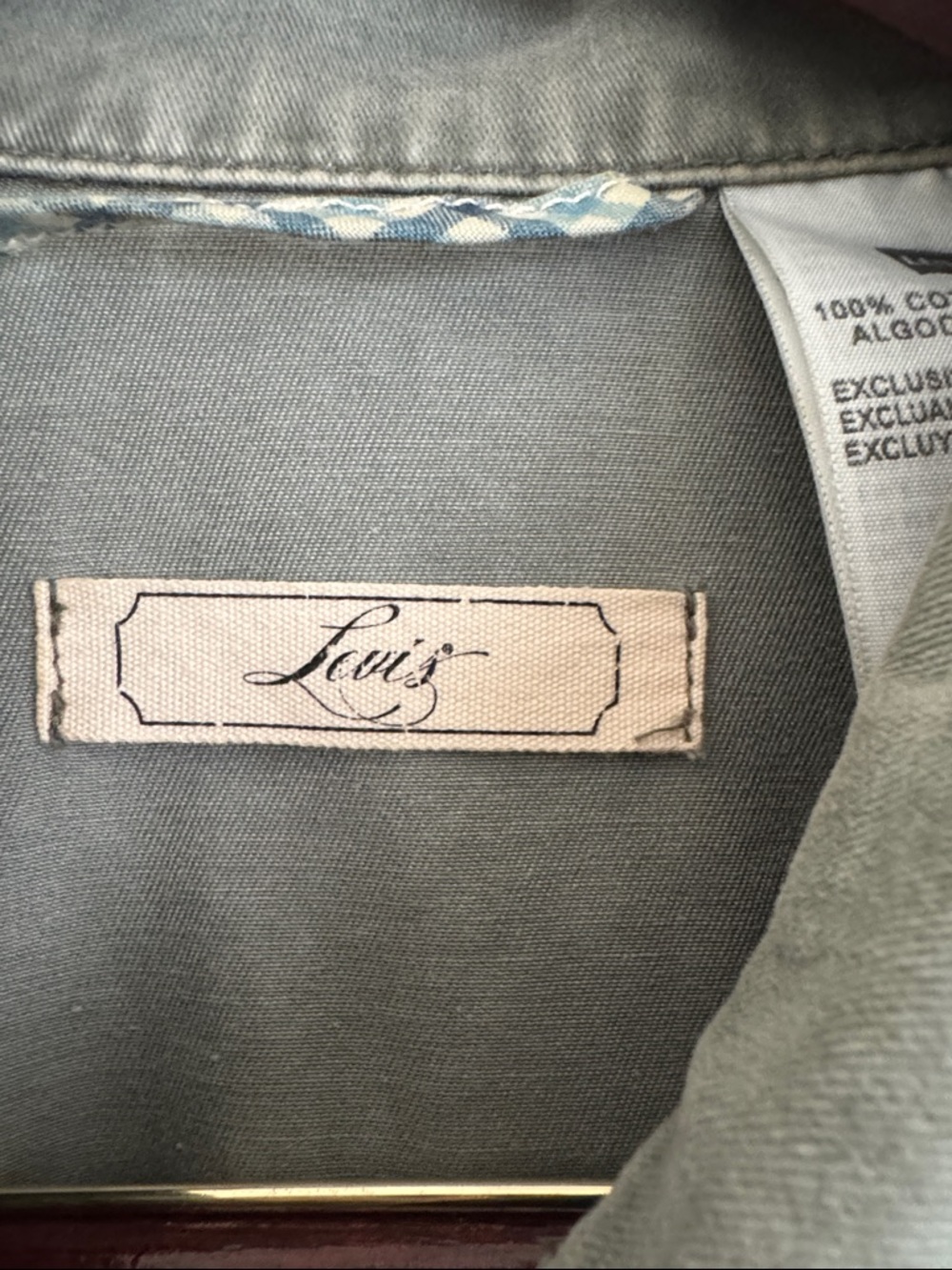 Levi's Sage Green Utility Jacket with Drawstring Waist - Picture 2 of 7